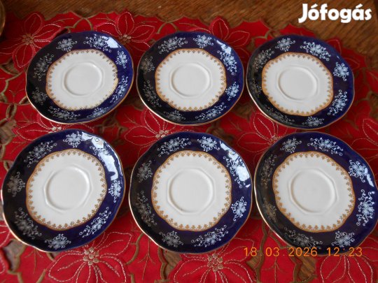 Zsolnay Pompadour II-es kávés csésze alátét