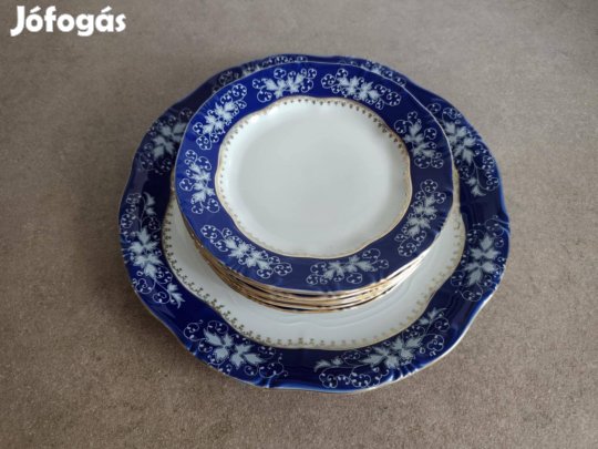 Zsolnay Pompadour II süteményes készlet eladó. 6+1 darabos, hibátlan