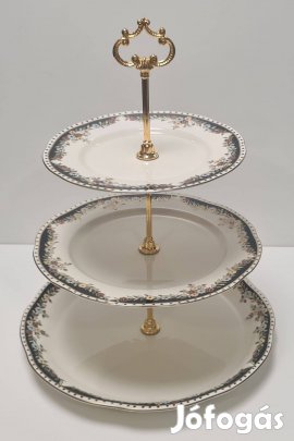 Zsolnay Sissy mintás Emeletes Kínáló #2609