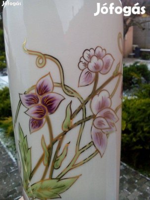 Zsolnay Tavasz Mintás Nagy Méretű Váza