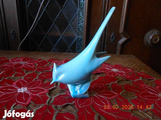 Zsolnay alapmázas madár