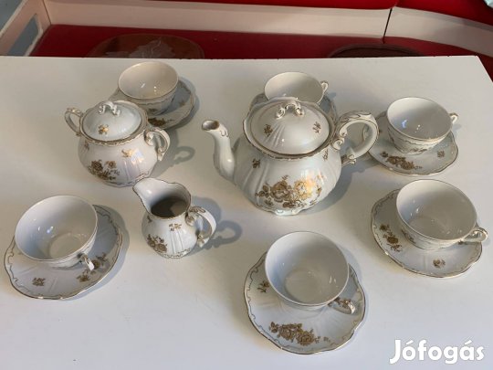 Zsolnay antik, vintage teáskészlet eladó!