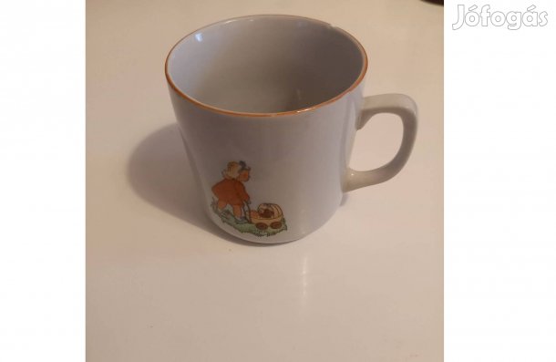 Zsolnay bögre 70 éves