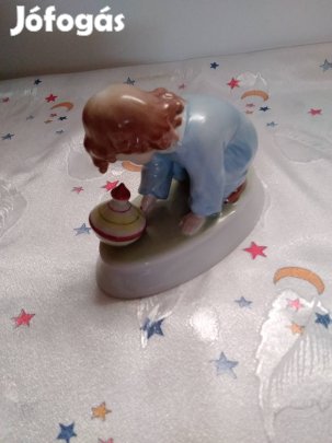 Zsolnay búgócsigás és rőzsegyűjtő 