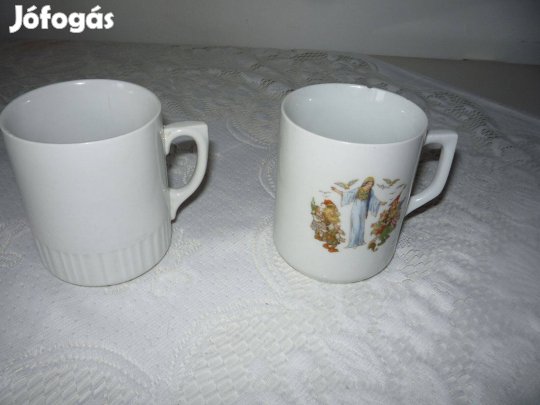 Zsolnay csésze gyűjtőknek, fehér, Hófehérkés