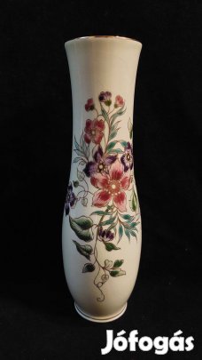 Zsolnay exclusive porcelán váza Kincses J. jelzéssel