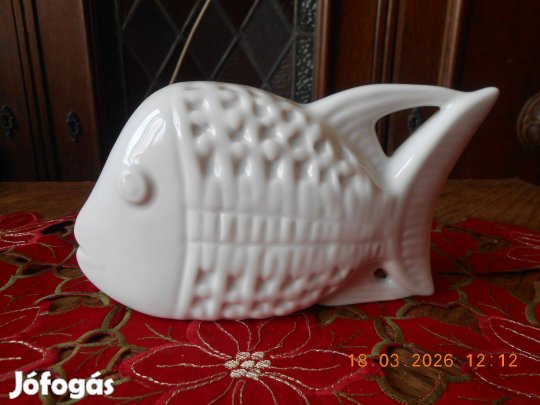 Zsolnay hal, fehér mázas - Nádor Judit