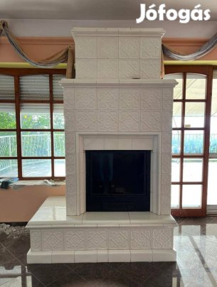Zsolnay kandalló cserépkályha