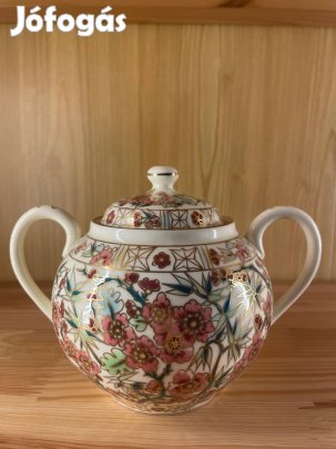 Zsolnay keleti mintás cukortartó