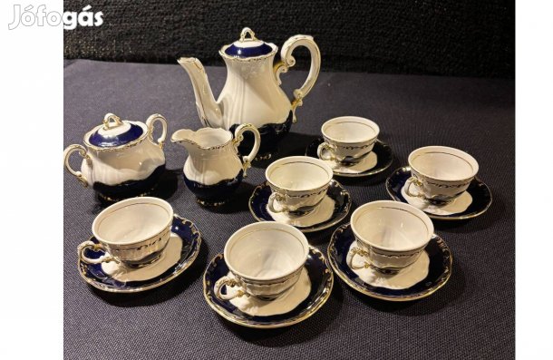 Zsolnay mokkás készlet