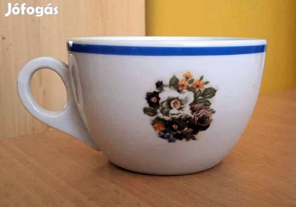 Zsolnay nagyon ritka, régi vastag kávéscsésze