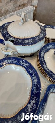 Zsolnay pomadour étkészlet szép állapotban!