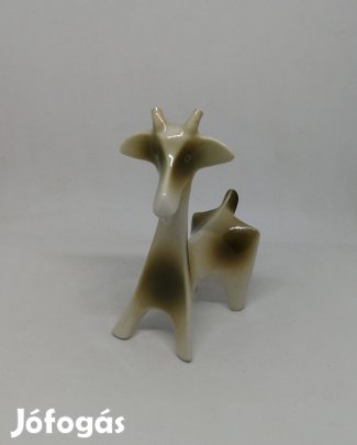 Zsolnay porcelán Art deco Kecske "Ritka"!