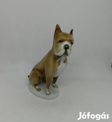 Zsolnay porcelán Boxer!