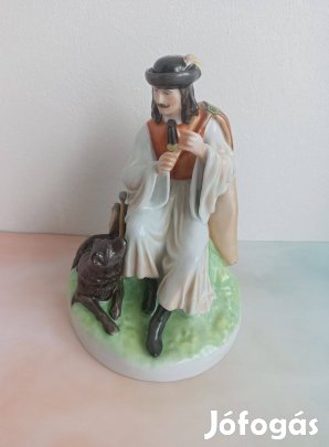 Zsolnay porcelán Furuláyzó Juhász Kutyával!