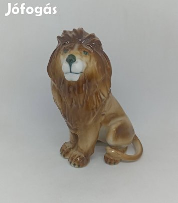 Zsolnay porcelán Oroszlán!