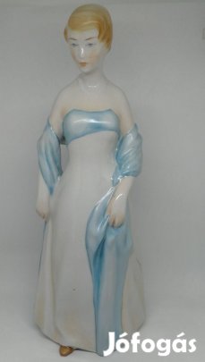 Zsolnay porcelán Stólás nő!