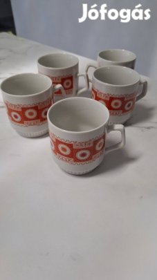 Zsolnay porcelán bögrék egyben