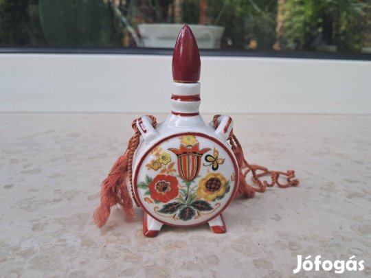 Zsolnay porcelán kulacs