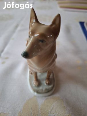 Zsolnay porcelán kutya eladó