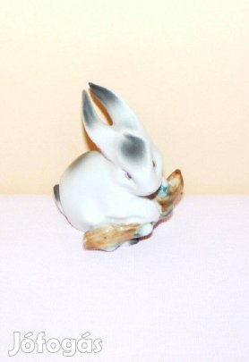 Zsolnay porcelán nyúl, nyuszi