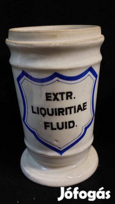 Zsolnay porcelán patika tégely