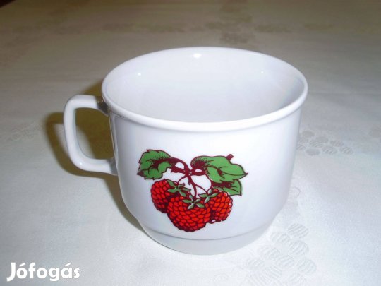 Zsolnay porcelán szedres szeder mintás bögre