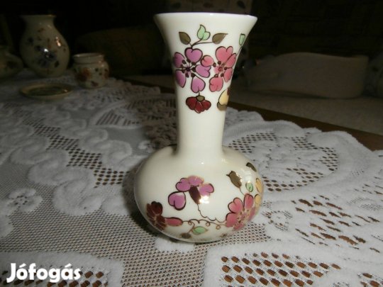 Zsolnay porcelán virágmintás váza eladó Szombathelyen, 5 900 FT