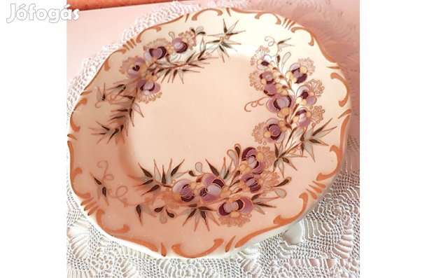 Zsolnay porcellán, hibátlan állapotú dísztál