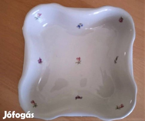 Zsolnay régi szép salátás, köretes tál