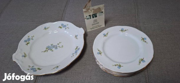 Zsolnay süteményes készlet