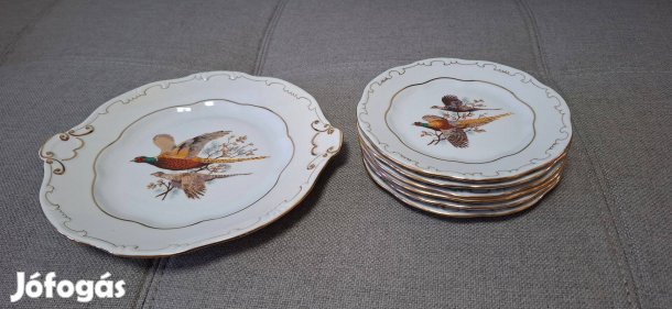 Zsolnay süteményes készlet