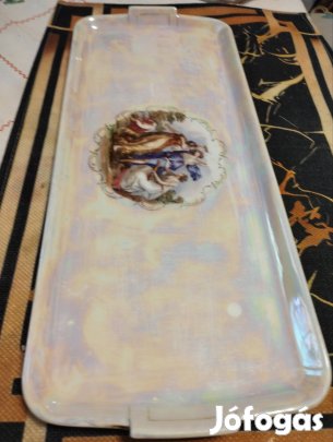 Zsolnay süteményes tál.