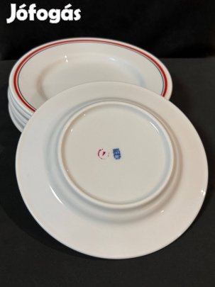 Zsolnay sütis tányér, magyar termék - ritkaság, Retro megjelenés