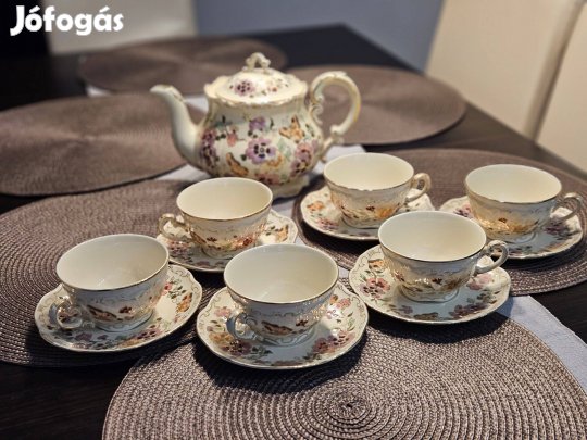 Zsolnay teáskészlet eladó