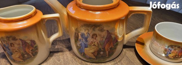 Zsolnay teáskészlet hibátlan állapotban eladó