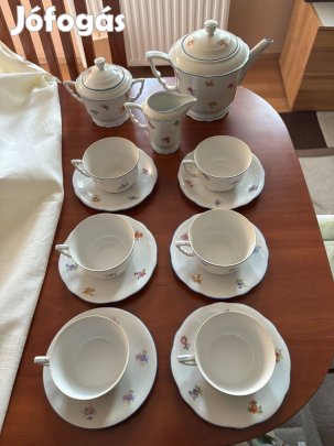 Zsolnay teáskészlet hibátlan állapotban eladó
