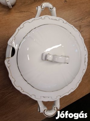 Zsolnay tollazott étkészlet 25 részes és teáskészlet 9 részes eladó!