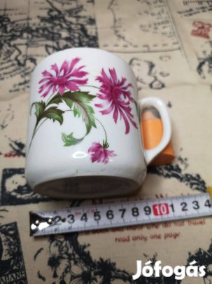 Zsolnay virág mintás bögre