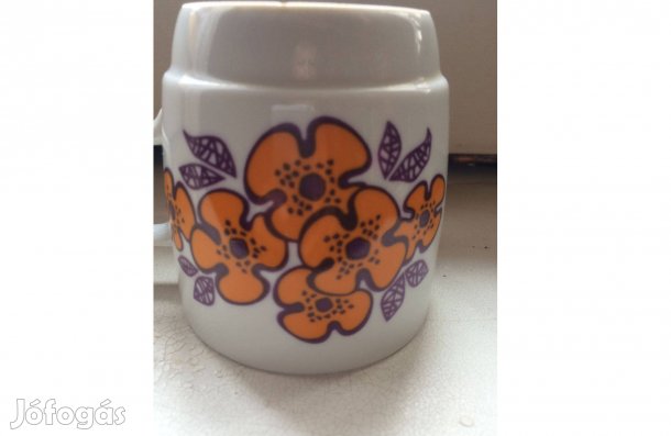 Zsolnay virágos bögre