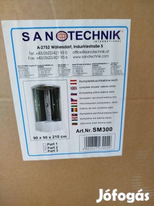 Zuhanykabin eladó 