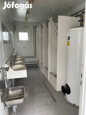 Zuhanyzós konténer eladó