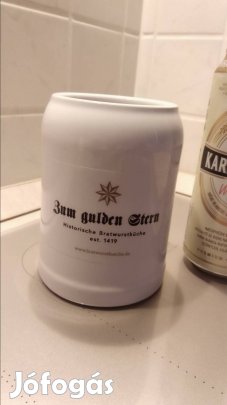 Zum Gulden Stern Est.1419 kerámia korsó 