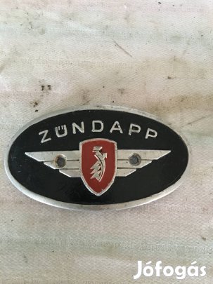 Zündapp motor motorkerékpár embléma veterán régi