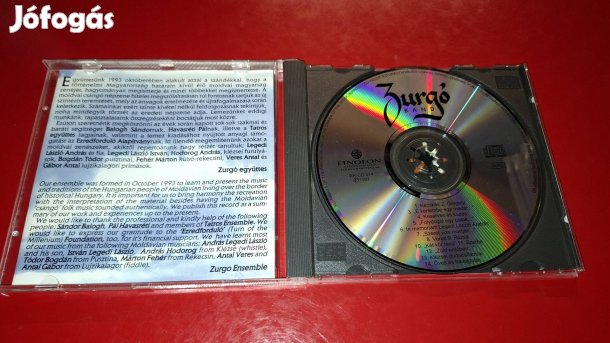 Zurgó Moldvai Csángó Népzene Cd