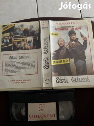 Zűrös hekusok akció vhs nagytok
