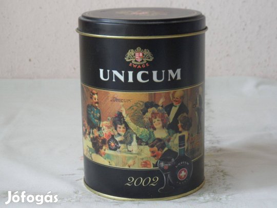 Zwack Unicum fém doboz