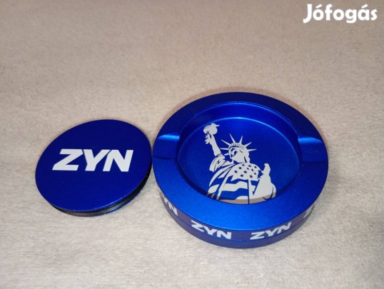 Zyn fém doboz, snüssztartó