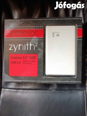 Zynith2 hordozható 500GB külső merevlemez 100/100