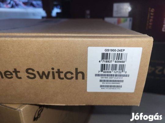 Zyxel GS1900-24EP, 24-PORT Gbe L2, 12 PORT POE SMART Switch